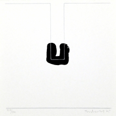 Erwin Bechtold: Serigraphie, 1975