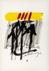 Antoni Tàpies: Als mestres de Calalunya (8), 1974