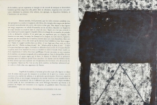 Derriere le Miroir No. 168 (Tpies), 1967