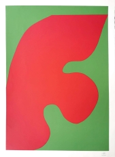 Jean Arp: Rosso e Verde, 1968