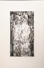 Wolff Buchholz: Zwei gehende Frauen, 1960
