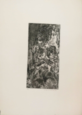 Wolff Buchholz: Sitzender Akt, 1960