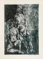 Wolff Buchholz: Figurenkomposition 6/60, 1960