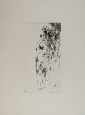 Wolff Buchholz: Zwei stehende Akte, 1962
