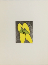 Wolff Buchholz: Gelb-grüne Figur, 1969