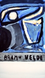Bram van Velde: Mus�e National d'Art Moderne, 1970