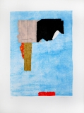 Giuseppe Santomaso: Rossi in contrasto, 1984
