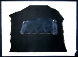 Antoni T�pies: L. in schwarz, braun, blau, gr�nlichgrau u. siena