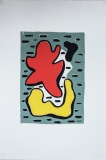 Fernand L�ger: Figures rouge et jaune, 1951