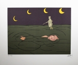 Valerio Adami: Petit clair de lune , 1981