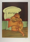 Valerio Adami: ille hic et raphael, 1983
