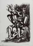 Ossip Zadkine: La for�t humaine, 1965