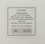 Fritz Wotruba: Studien, 1973