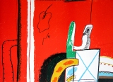Horst Antes: Geh durch den Spiegel IV, 1963