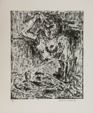 Wolff Buchholz: Sitzender Akt , 1959