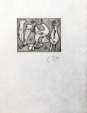 Joan Miro: Saccades IX, 1961