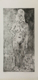 Wolff Buchholz: Stehender Akt, 1959 (1)